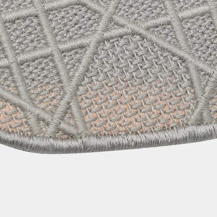 Pre Owned Dior Grey Medium Canvas Cannage Lady D Lite