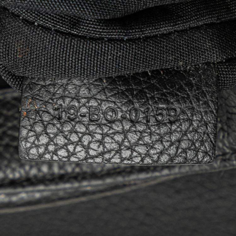 Pre Owned Dior Blue Oblique Canvas Saddle Messenger Bag