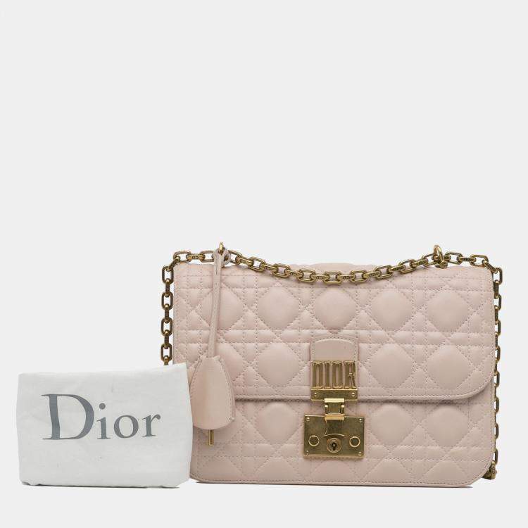 مملوكة مسبقًا Dior Pink Cannage Dioraddict Crossbody