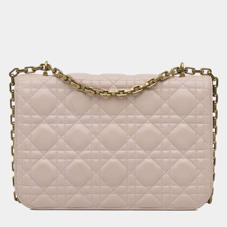 مملوكة مسبقًا Dior Pink Cannage Dioraddict Crossbody