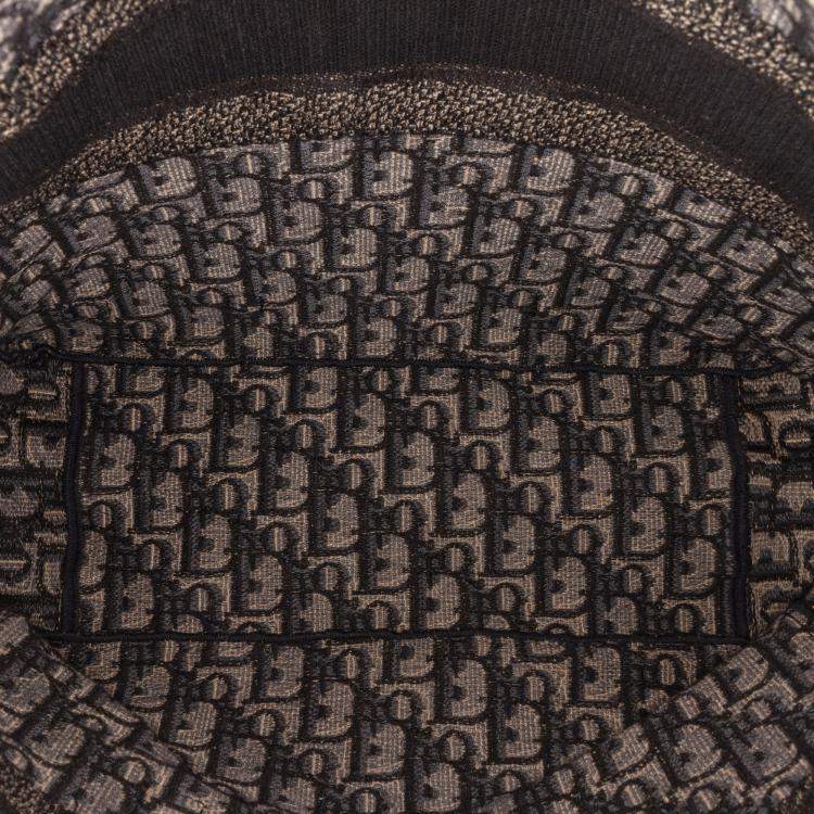 Pre Owned Dior Blue Oblique Diorcamp