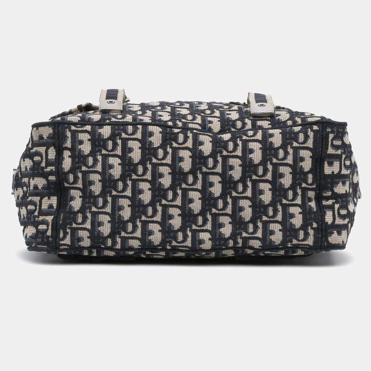 Pre Owned Dior Blue Oblique Diorcamp