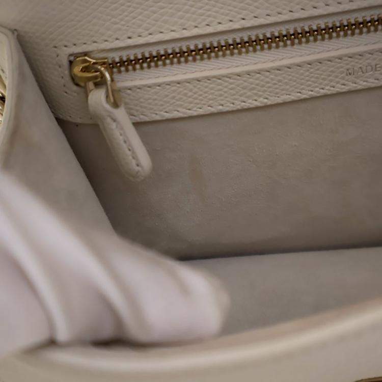 Pre Owned Dior Small Grained Calfskin Diorama Flap Bag