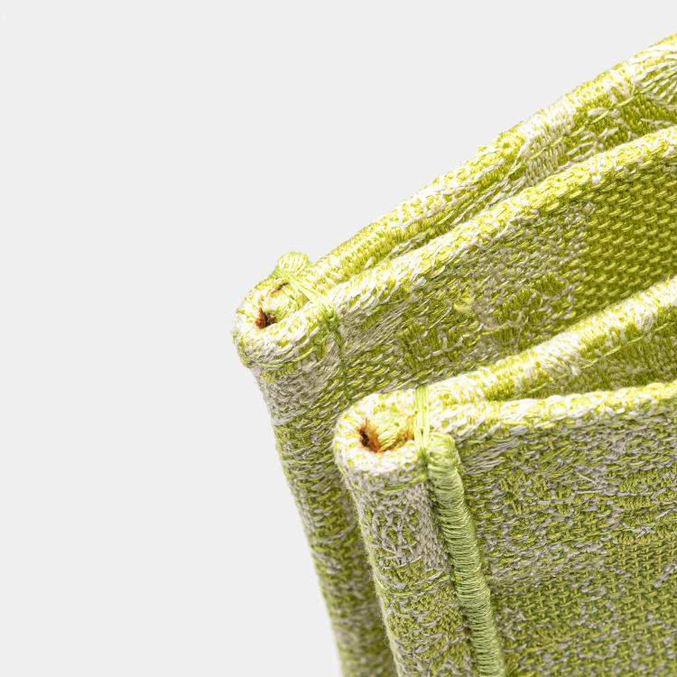 Pre Owned Dior Green Medium Canvas Embroidered Dioriviera Toile De Jouy Book Tote