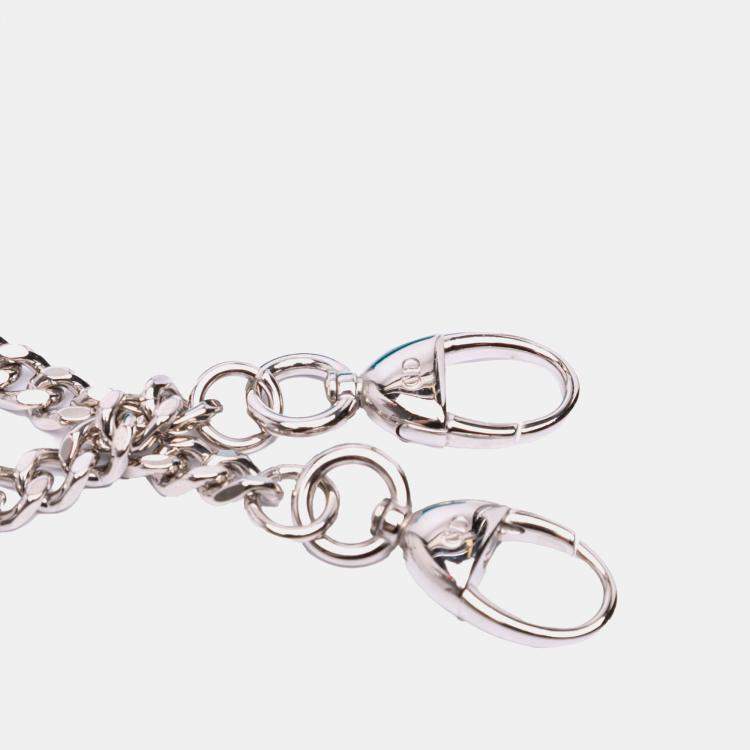 مملوكة مسبقًا Dior White Wang Guangle Medium PVC Technical Fabric Lady Dior