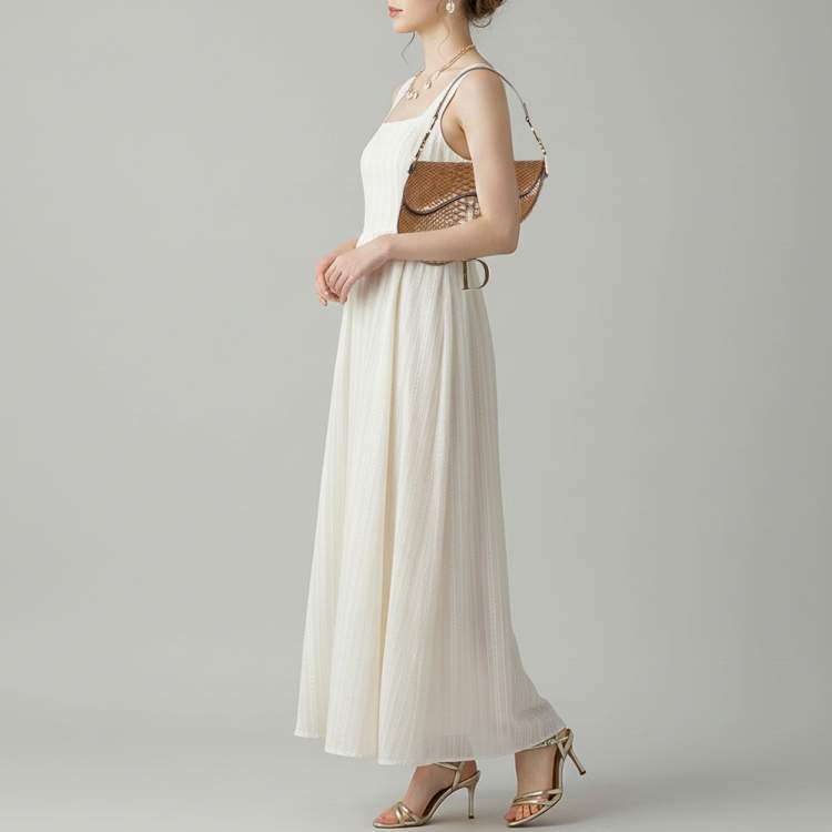 مملوكة مسبقًا Dior Saddle Beige Patent Leather and Python Leather Saddle Bag