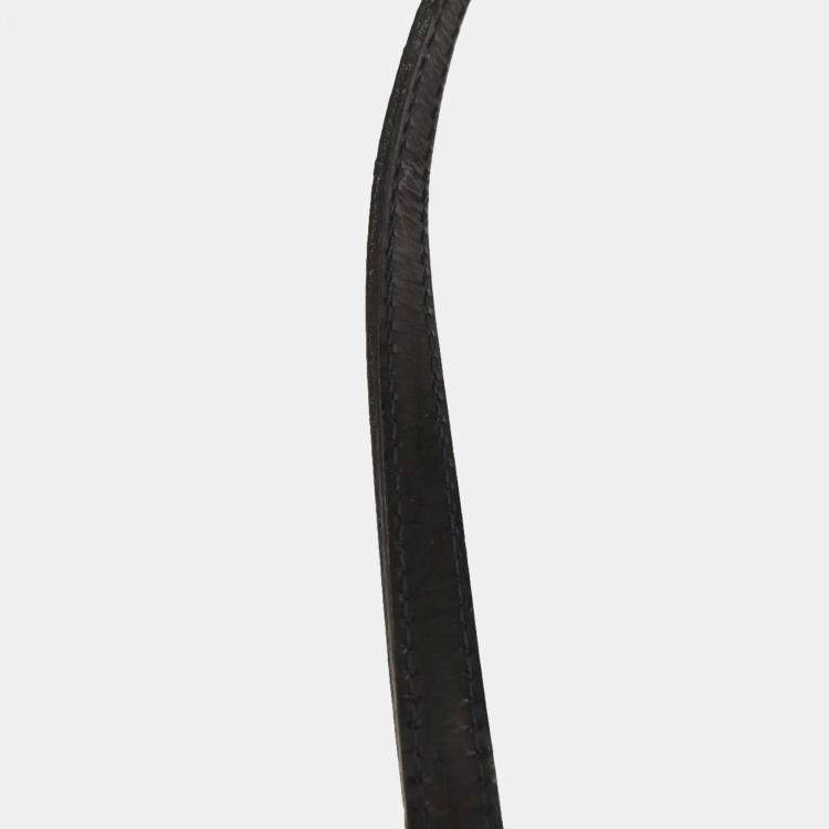 مملوكة مسبقًا Christian Dior Blue Canvas Denim Print Saddle Handbag