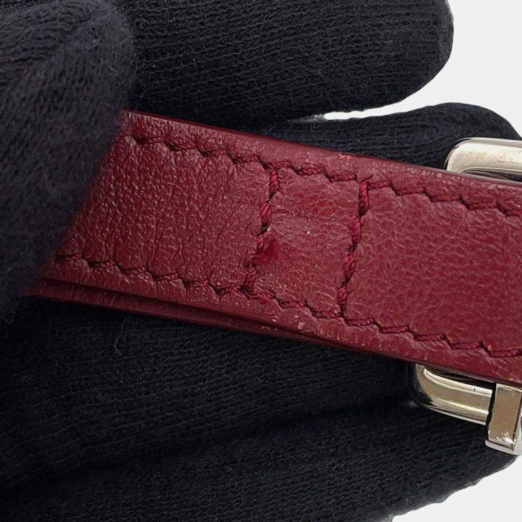 Pre Owned Dior Rimowa Collaboration Personal Clutch Bag Pink Aluminium Leather