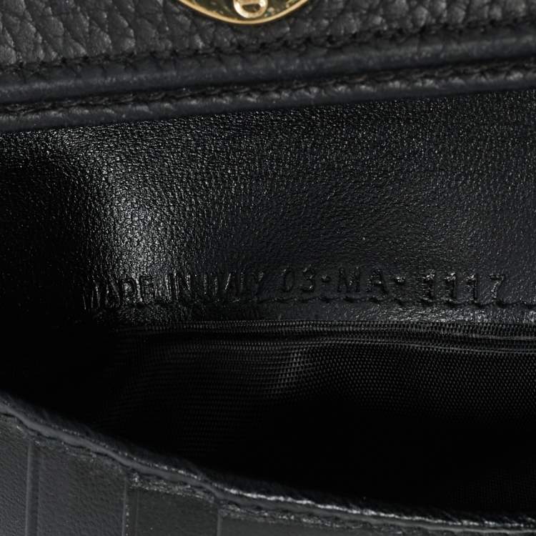 Pre Owned محفظة ديور ديوراما جلد بيج ثلاثية الطية