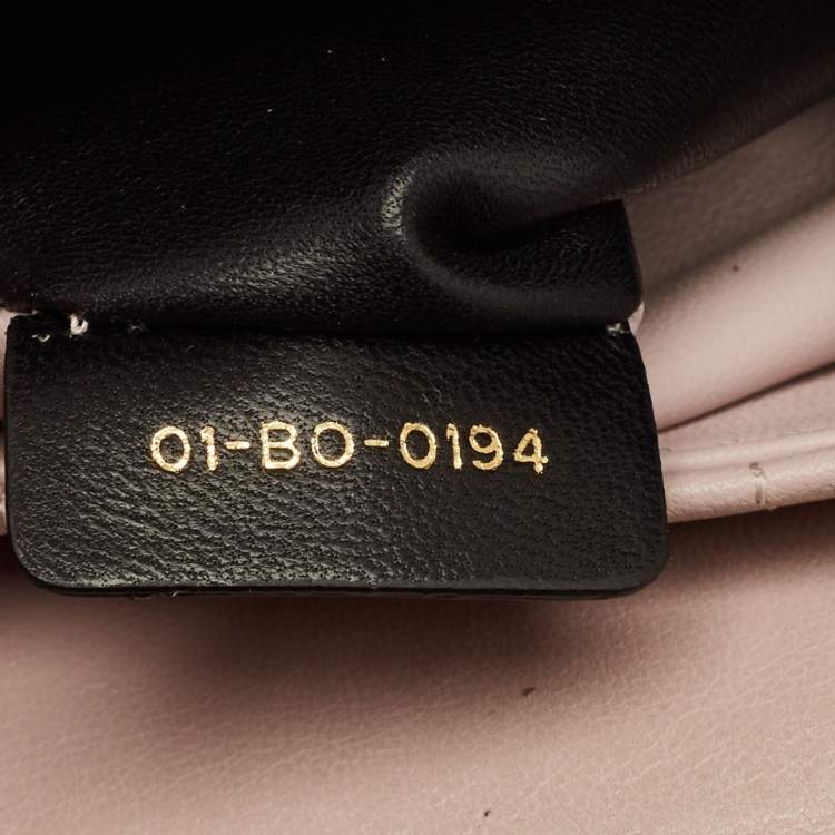 مملوكة مسبقًا Dior Miss Dior Chain Black Cannage Leather Flap Bag