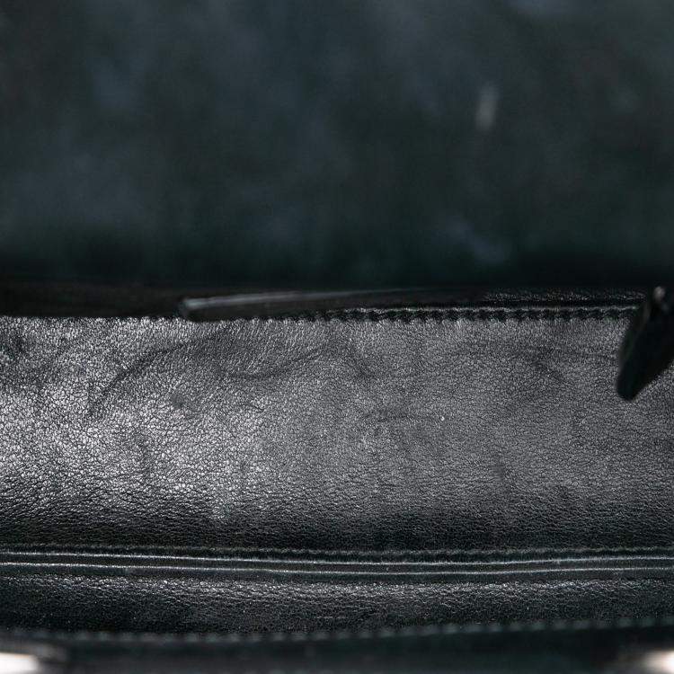 Pre Owned Dior Pink Mini Patent Sequined Lady Dior