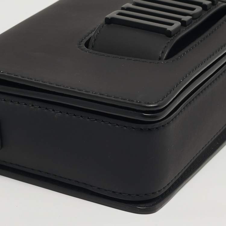 مملوكة مسبقًا Dior Dio(r)evolution Black Ultra Matte Leather Flap Bag