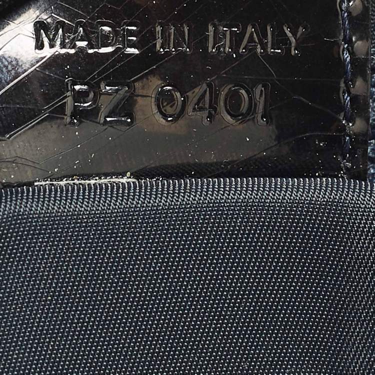 Pre Owned Dior Saddle Green/Black Crocodile Boston Bag