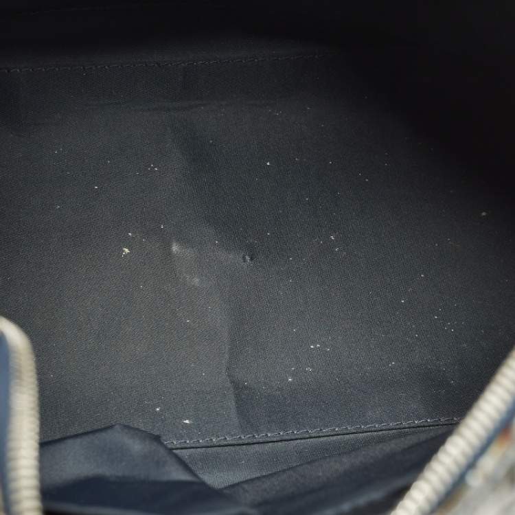 Pre Owned Dior Saddle Green/Black Crocodile Boston Bag