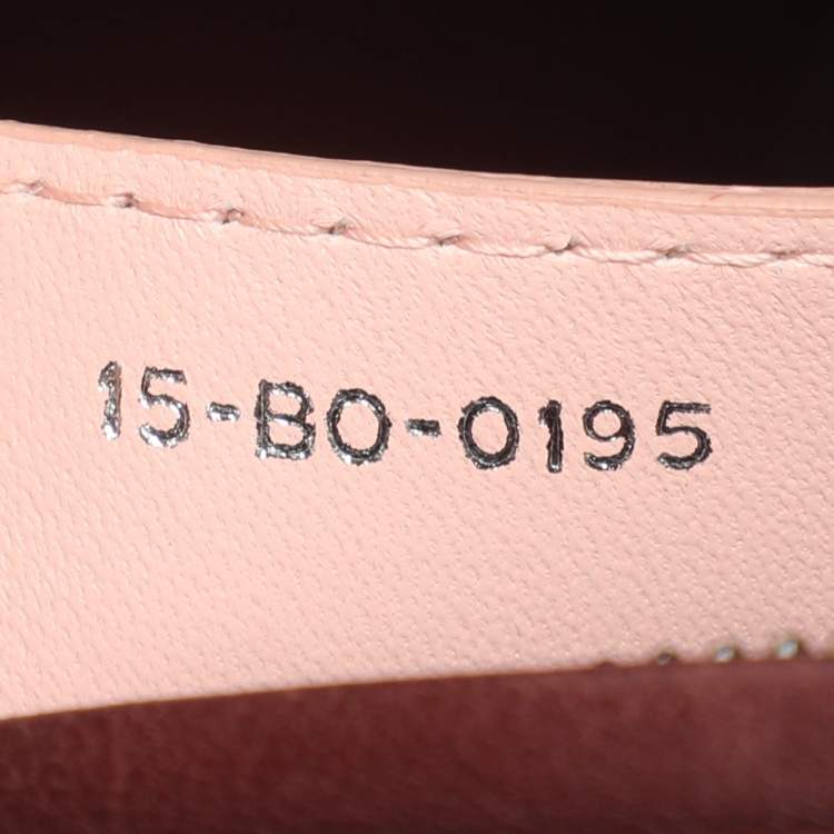 Pre Owned Dior Lady Dior Medium Multicolor Cannage Leather Tote