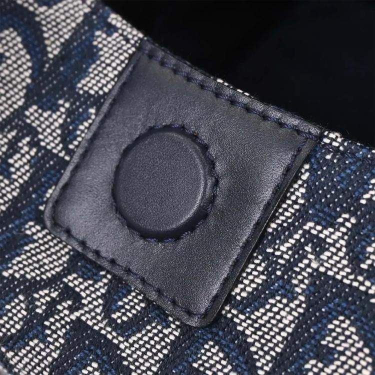 Pre Owned Christian Dior Navy Trotter Handbag