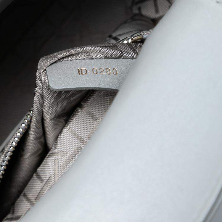 Pre Owned Dior Mini Lambskin Cannage Lady Dior