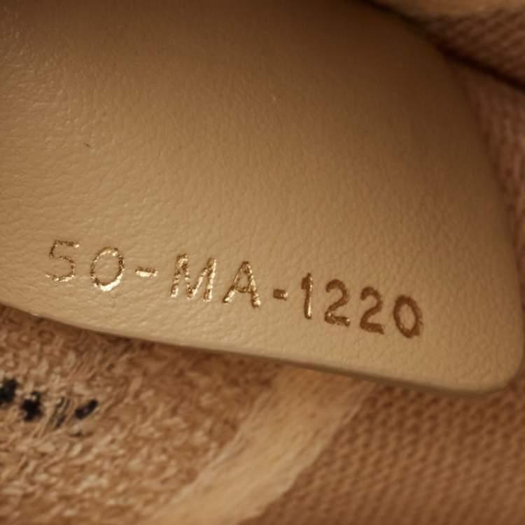 مملوكة مسبقًا Dior Book Mini Beige Bayadere Striped Canvas Tote