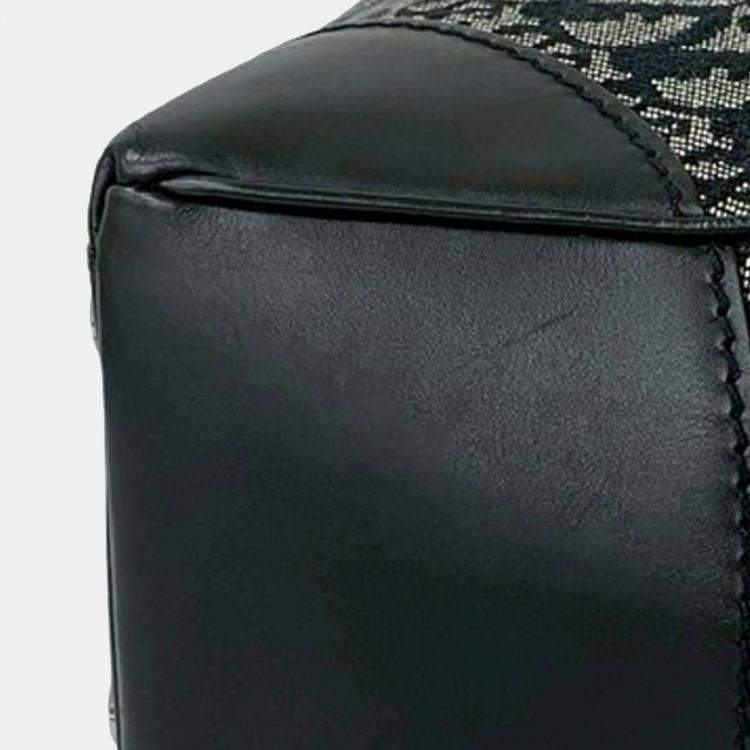 مملوكة مسبقًا Dior Black Diorissimo Trotter Canvas Zip Tote