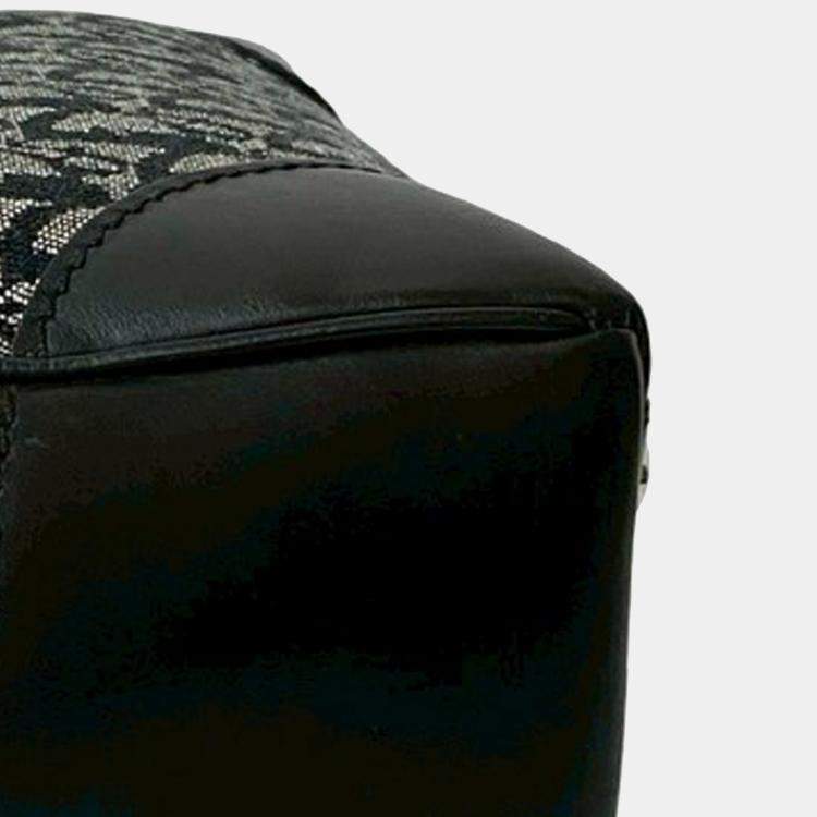 مملوكة مسبقًا Dior Black Diorissimo Trotter Canvas Zip Tote