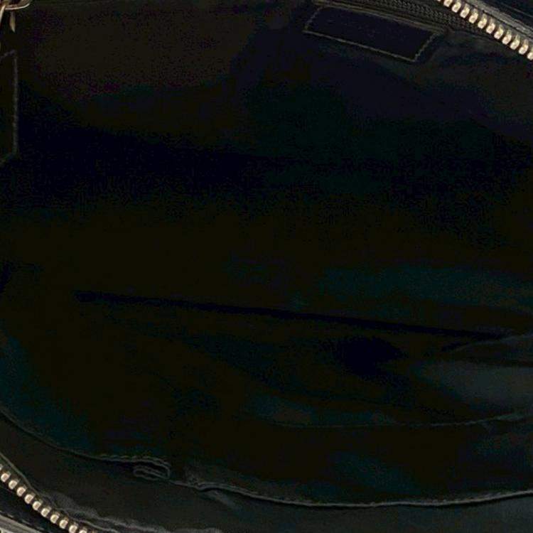 مملوكة مسبقًا Dior Black Diorissimo Trotter Canvas Zip Tote