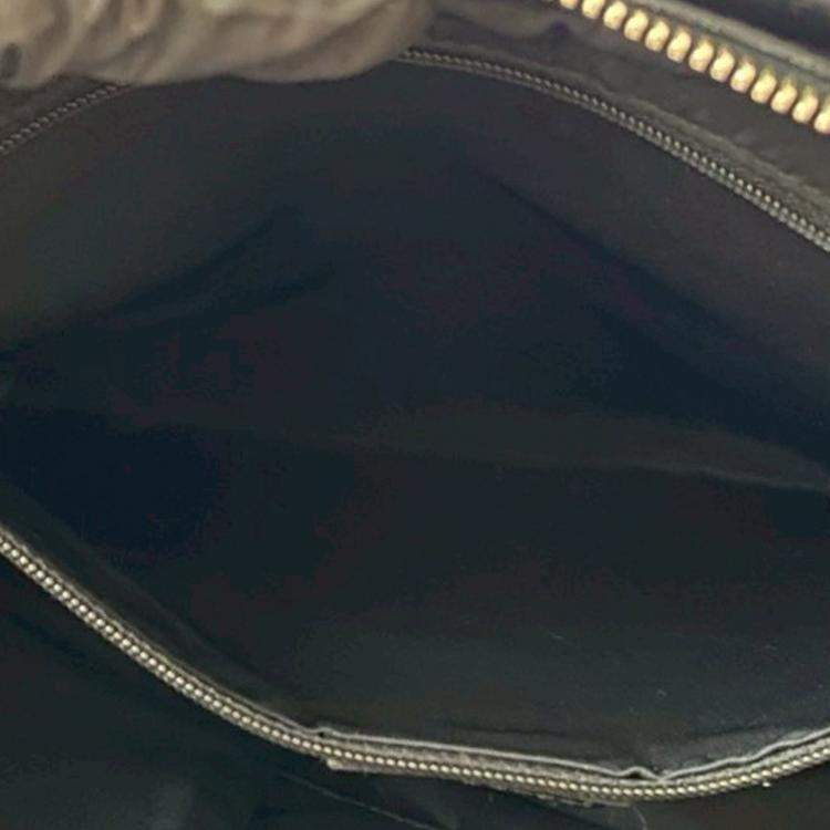 مملوكة مسبقًا Dior Black Diorissimo Trotter Canvas Zip Tote