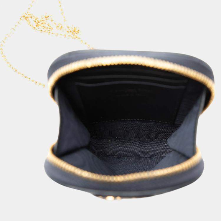 Pre Owned Dior Blue Oblique Canvas 30 Montaigne Call in Dior Phone Holder