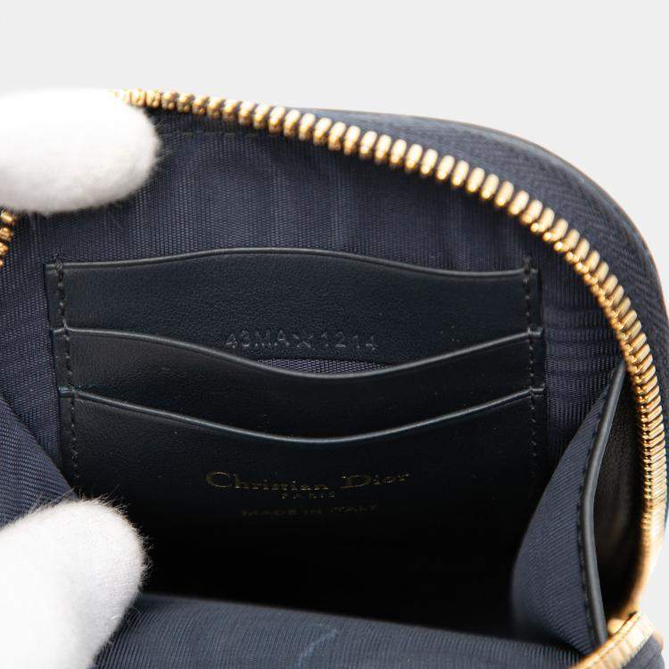 Pre Owned Dior Blue Oblique Canvas 30 Montaigne Call in Dior Phone Holder