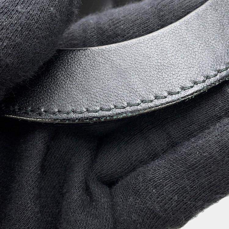 Pre Owned Dior Lady Dior 2Wayhandbag Black Lambskin Size Medium