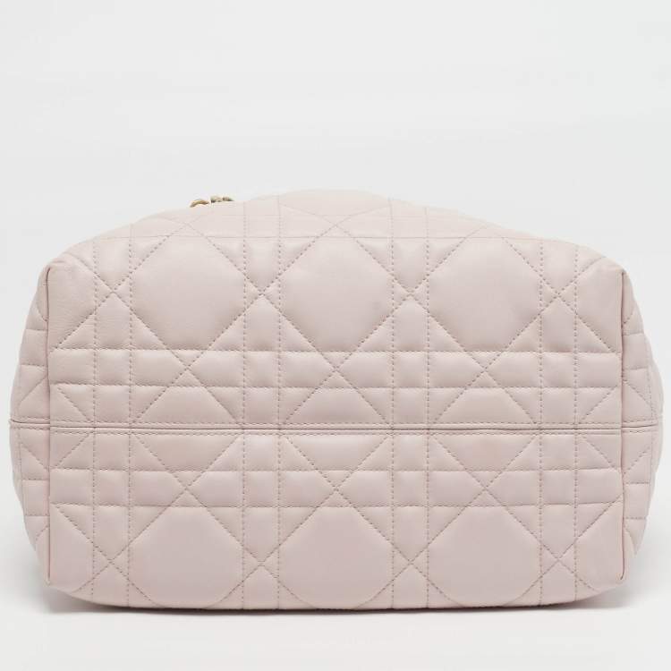 Pre Owned Dior Toujours Medium Cannage Leather Tote