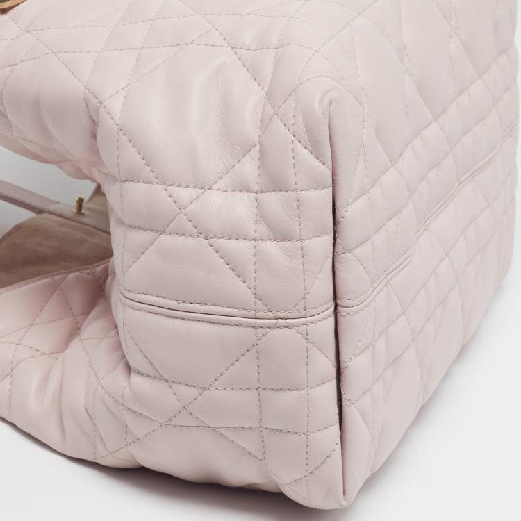 Pre Owned Dior Toujours Medium Cannage Leather Tote