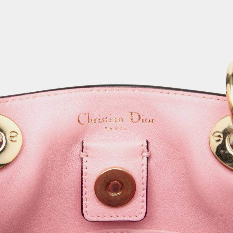 Pre Owned Dior Red Large Smooth Calfskin Diorissimo Satchel