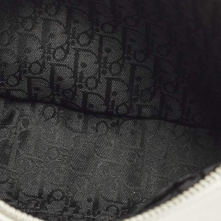 مملوكة مسبقًا Dior Charm White Leather Hobo