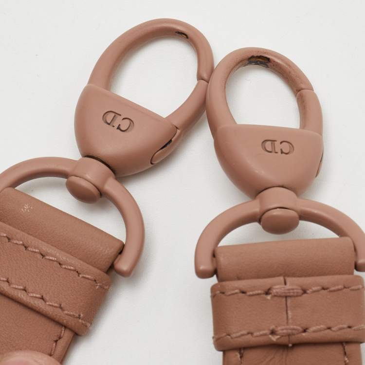 Pre Owned Dior Lady Dior Beige Ultra Matte Medium Cannage Leather Tote