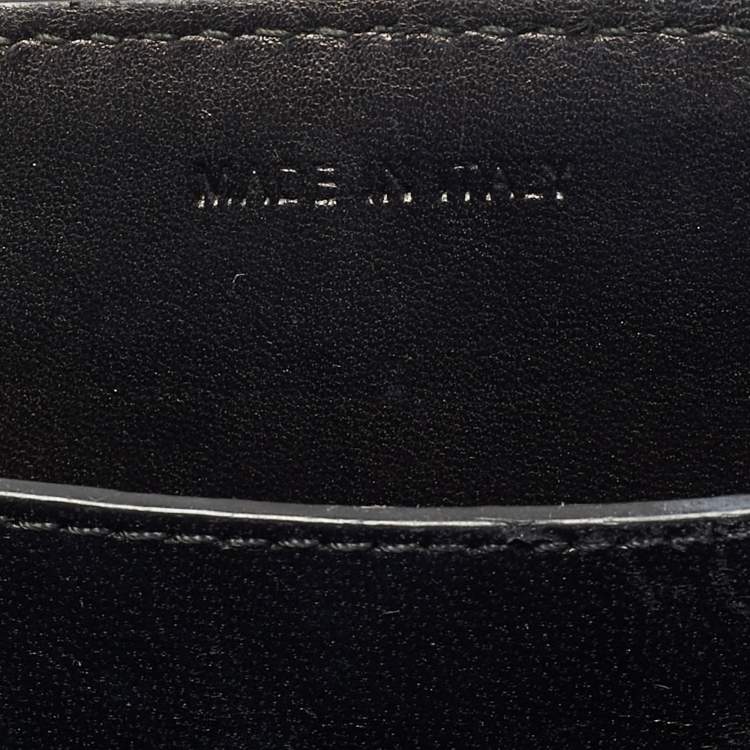 Pre Owned Dior Diorama Club Metallic Blue Lizard Shoulder Bag