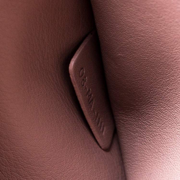 Pre Owned Dior Blue Leather Large Diorissimo Shopper Tote