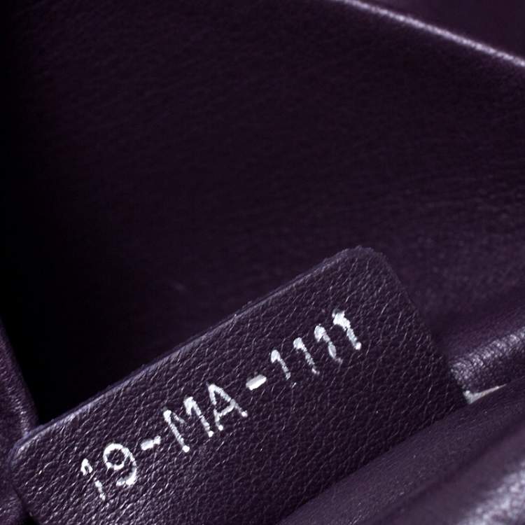 Pre Owned Dior Old Rose Leather Large Diorissimo Shopper Tote