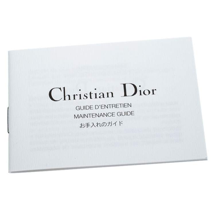 Pre Owned Dior Black/Pink Leather Small Dior Addict Shopper Tote