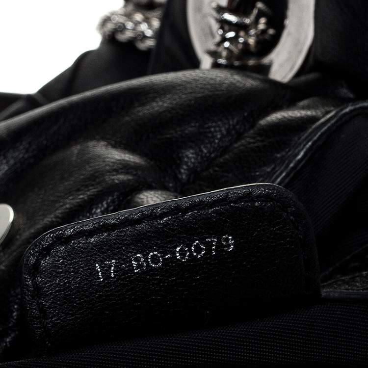 Pre Owned  Dior Black Cannage Leather Le Trente Hobo