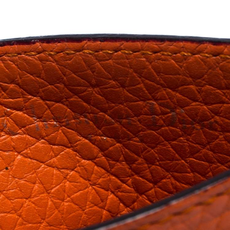 Pre Owned Dior Multicolor Leather Lady Dior Card Holder