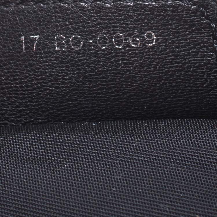 Pre Owned Dior Black Cannage Leather Le Trente Hobo