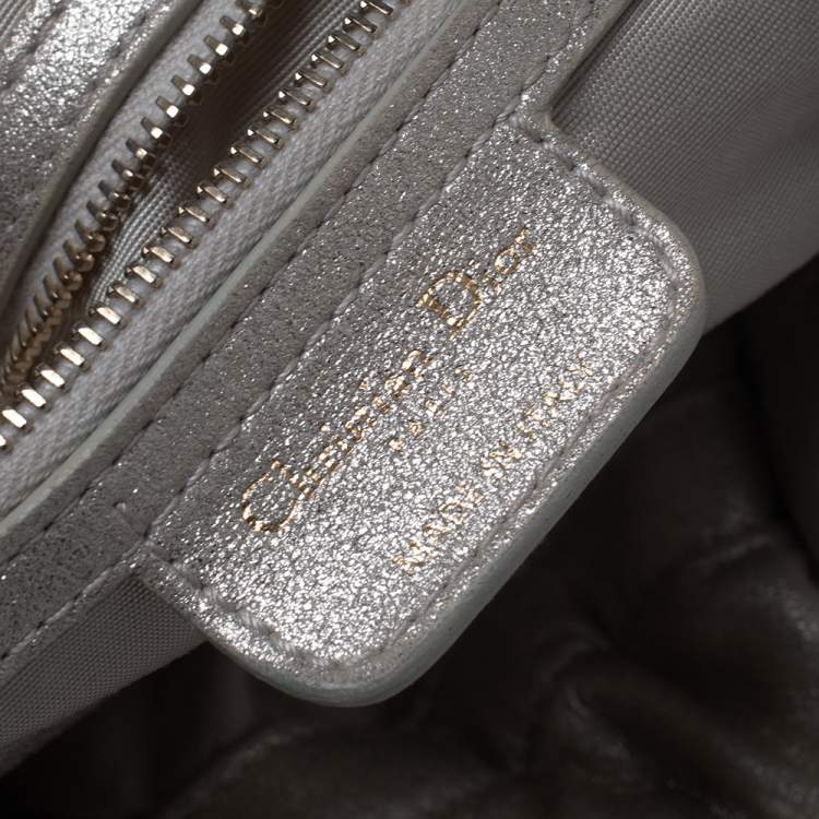 Pre Owned Dior Metallic Gold Leather Le Trente Hobo