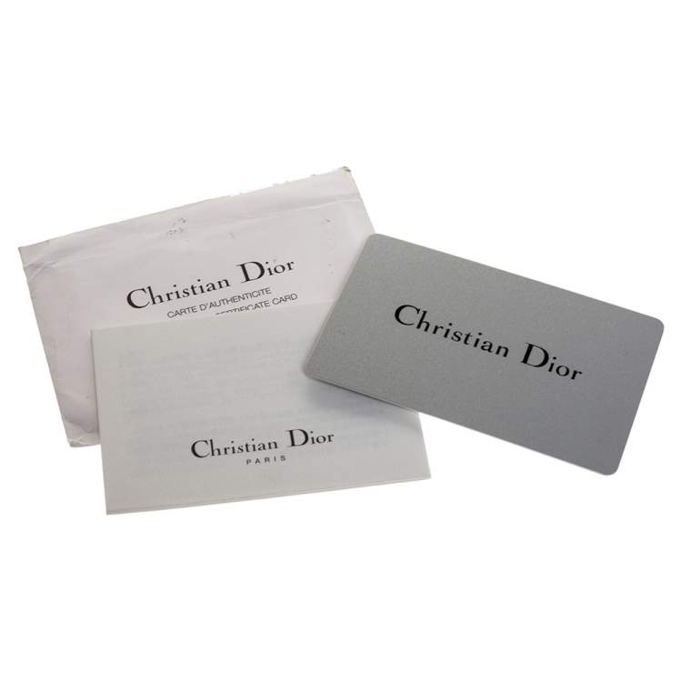 Pre Owned Dior Black Cannage Leather Le Trente Hobo