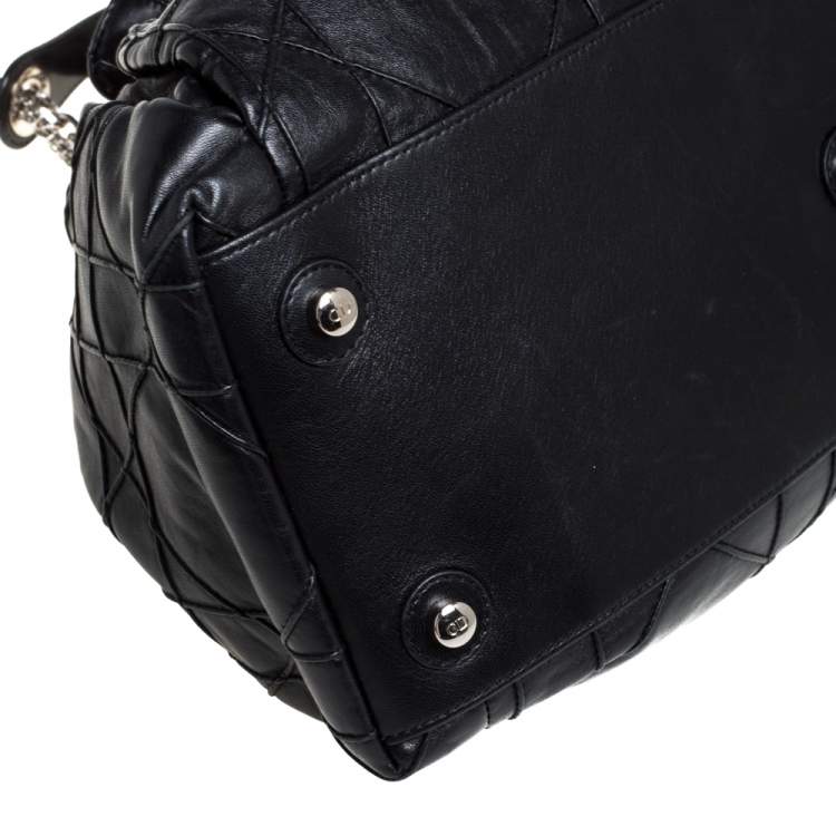 مملوكة مسبقًا Dior Black Cannage Leather Le Trente Hobo