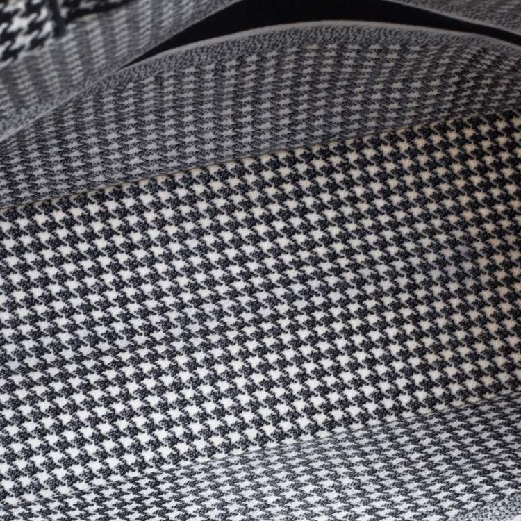 Pre Owned Dior Black/White Canvas Book Tote