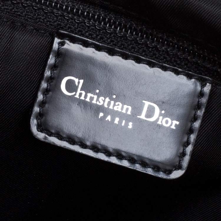 Pre Owned Dior Black Denim Malice Shoulder Bag