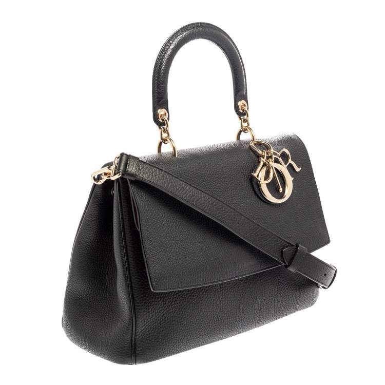 مملوكة مسبقًا Dior Black Leather Medium Be Dior Flap Bag