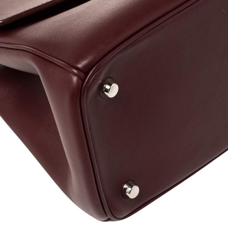 مملوكة مسبقًا Dior Tri Color Leather Small Be Dior Flap Top Handle Bag