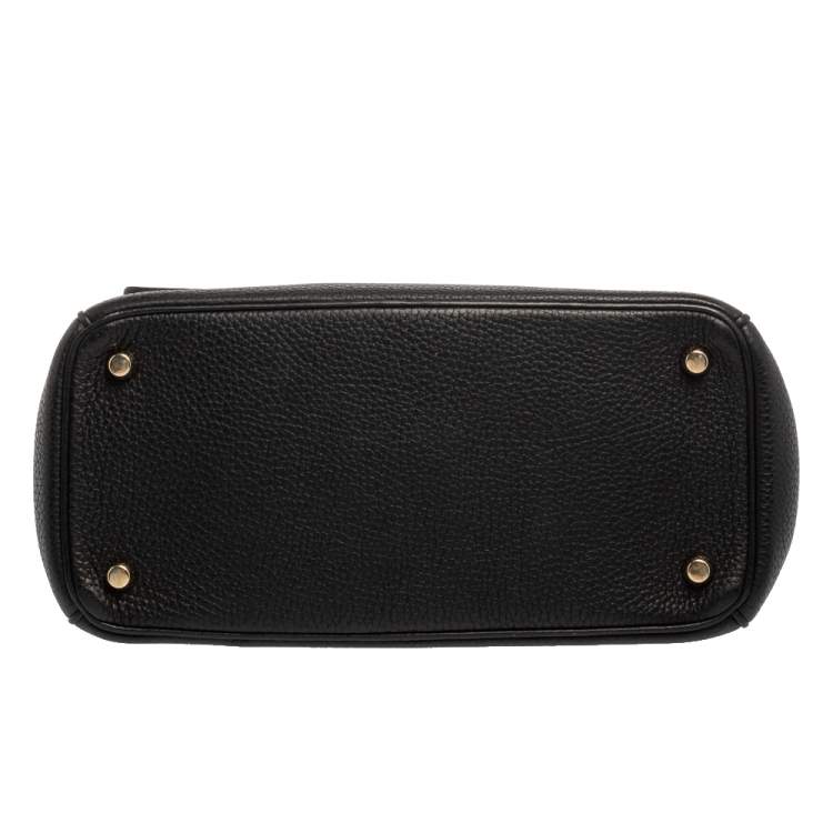 Pre Owned Dior Black Leather Small Be Dior Flap Top Handle Bag