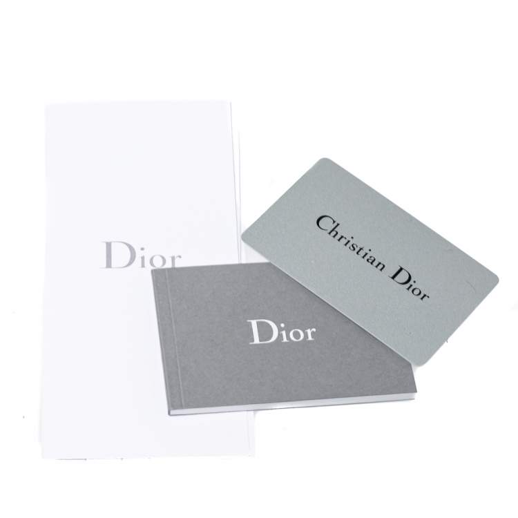مملوكة مسبقًا Dior Grey Pebbled Leather Mini Diorever Tote